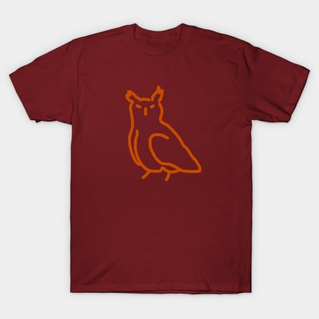 Owl T-Shirt by kmtnewsman